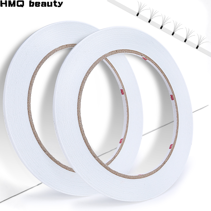 Grafting Tape - 40メートル/セット簡単ファンテープ3Dボリュームまつげエクステンション用品移植パレットまつげホルダーディスプレイスタンド付箋ストリップメイクアップツール