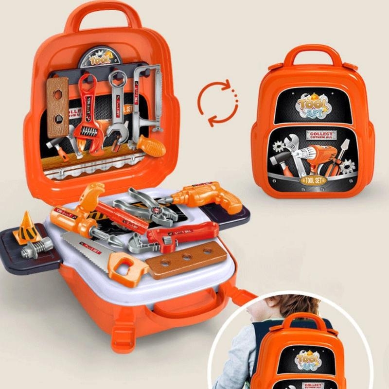 Gardening Tools Toddler - 76HF キッズツールセット 幼児ツールセット 子供用ツールボックス おもちゃ ドリルネジ