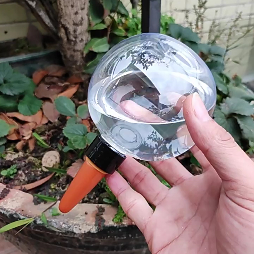 Self-Watering Planter - 500ML自動給水グローブ点滴灌漑システム自動植物給水器毎日の水やり用自動給水プランターインサート