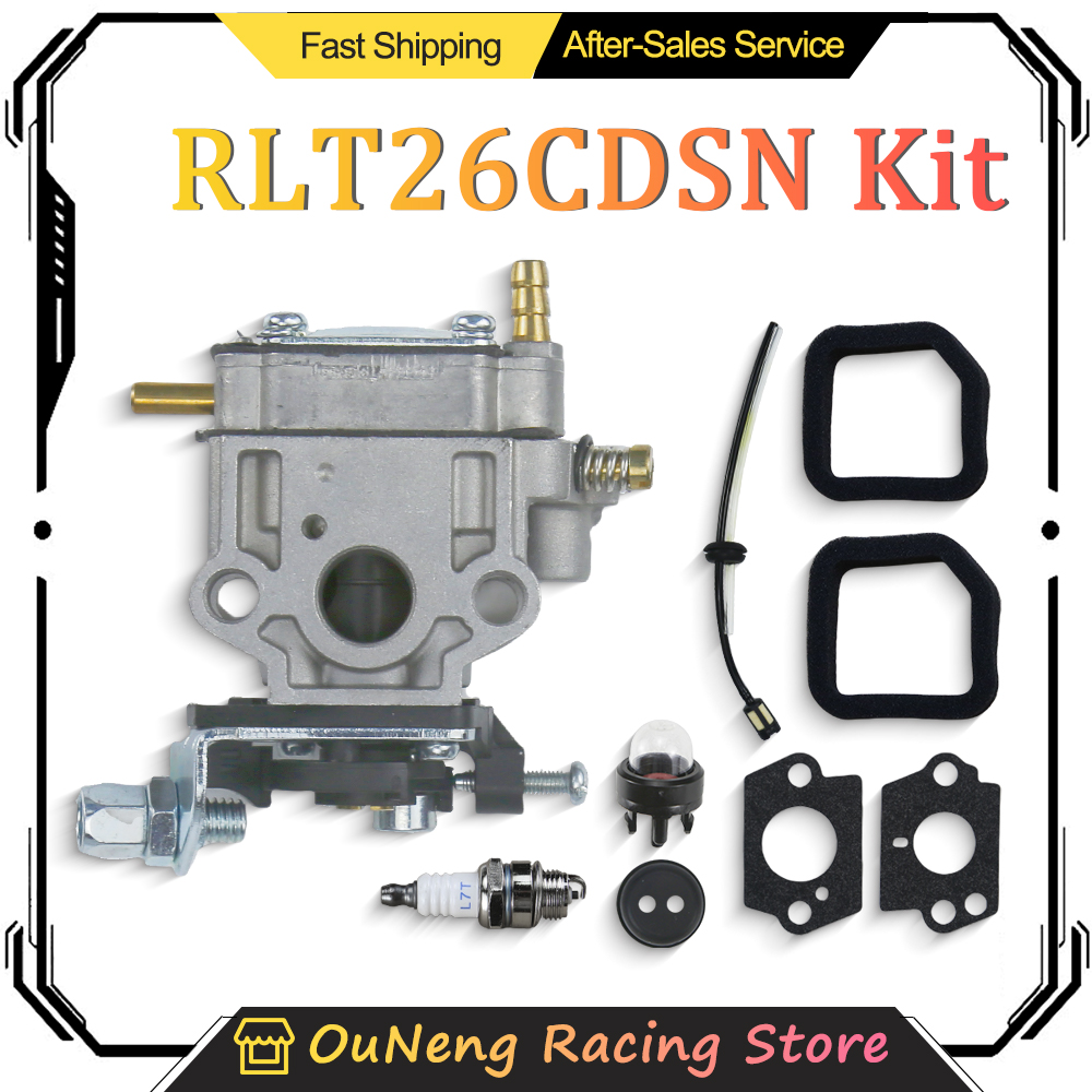 Gardening Tools Gift Set - 芝刈り機キャブレターキット燃料ライン付き Rlt26cdsn Homelite HlT25CNB トリマー ホイッパー