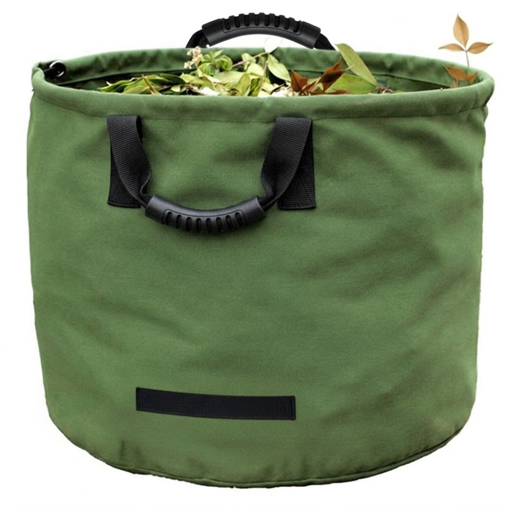 Grow Bags - 耐久性のあるポータブルガーデンバッグ、防水キャンバス芝生バッグ、ハンドル付き、再利用可能な庭ごみ袋、雑草や破片の収集用
