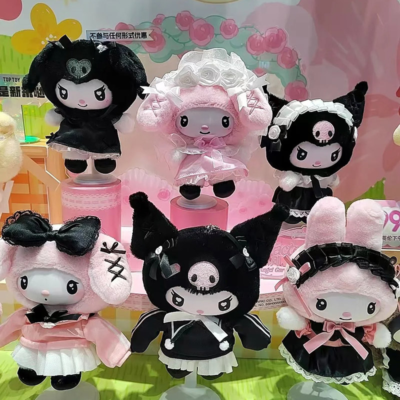 Grow Bags - 本物の Toptoy サンリオキャラクターエンジェルガーデンシリーズぬいぐるみブラインドボックスかわいいマイメロディクロミ人形バッグペンダントミステリーサプライズボックス