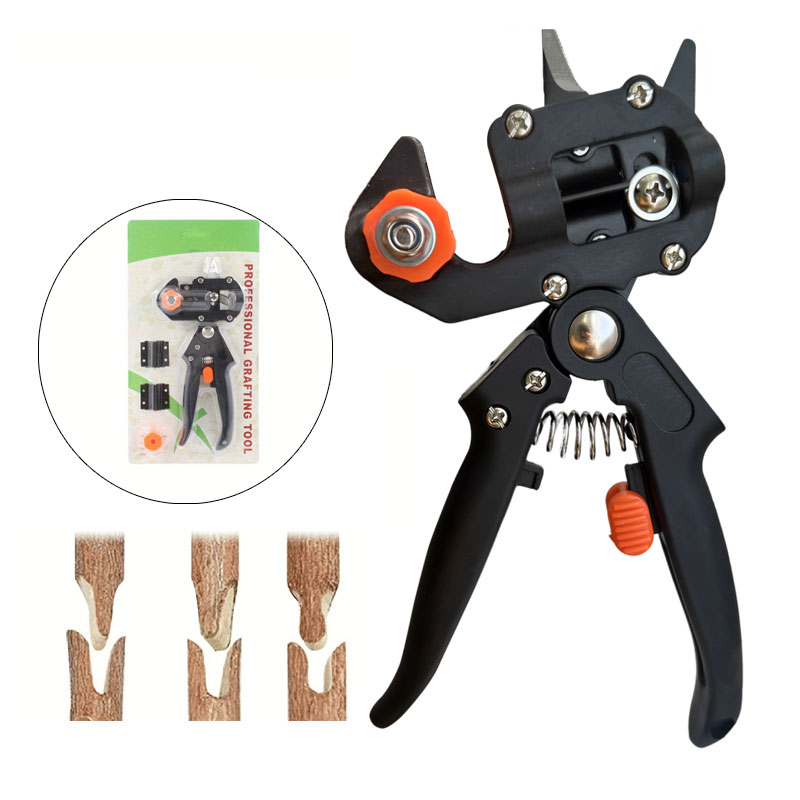 Gardening Tools For Vines - バイパス剪定鋏 工業用グレード ステンレス鋼 滑り止めグリップ付き ガーデンフルーツツリー剪定・接木ツール キャリーバッグ付き