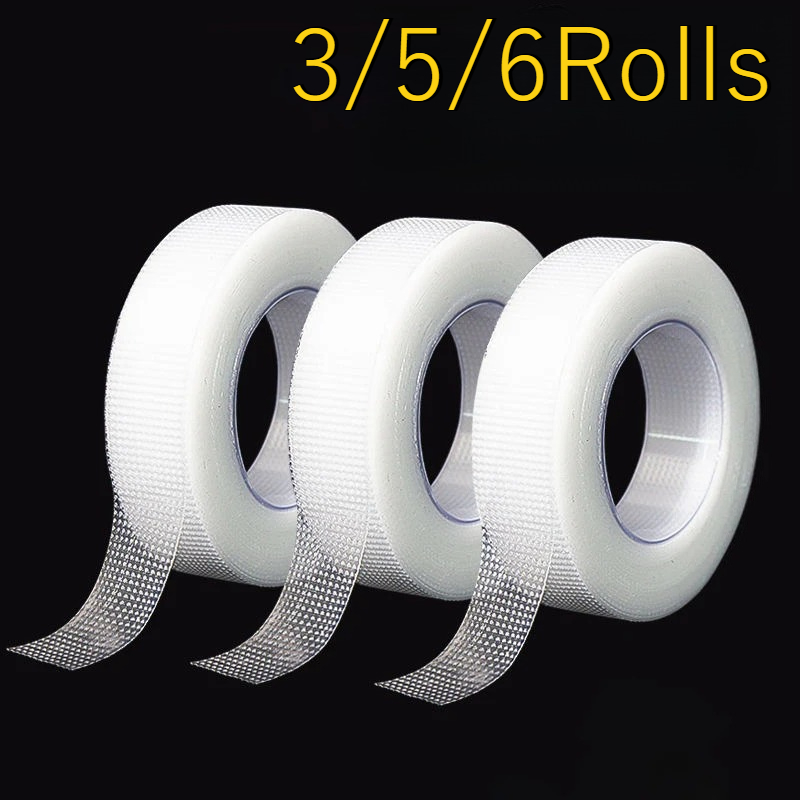 Grafting Tape - まつげエクステ用アイパッチ3/5/ロール PE粘着テープ まつげ移植用-使い捨てアイテープ つけまつげ用