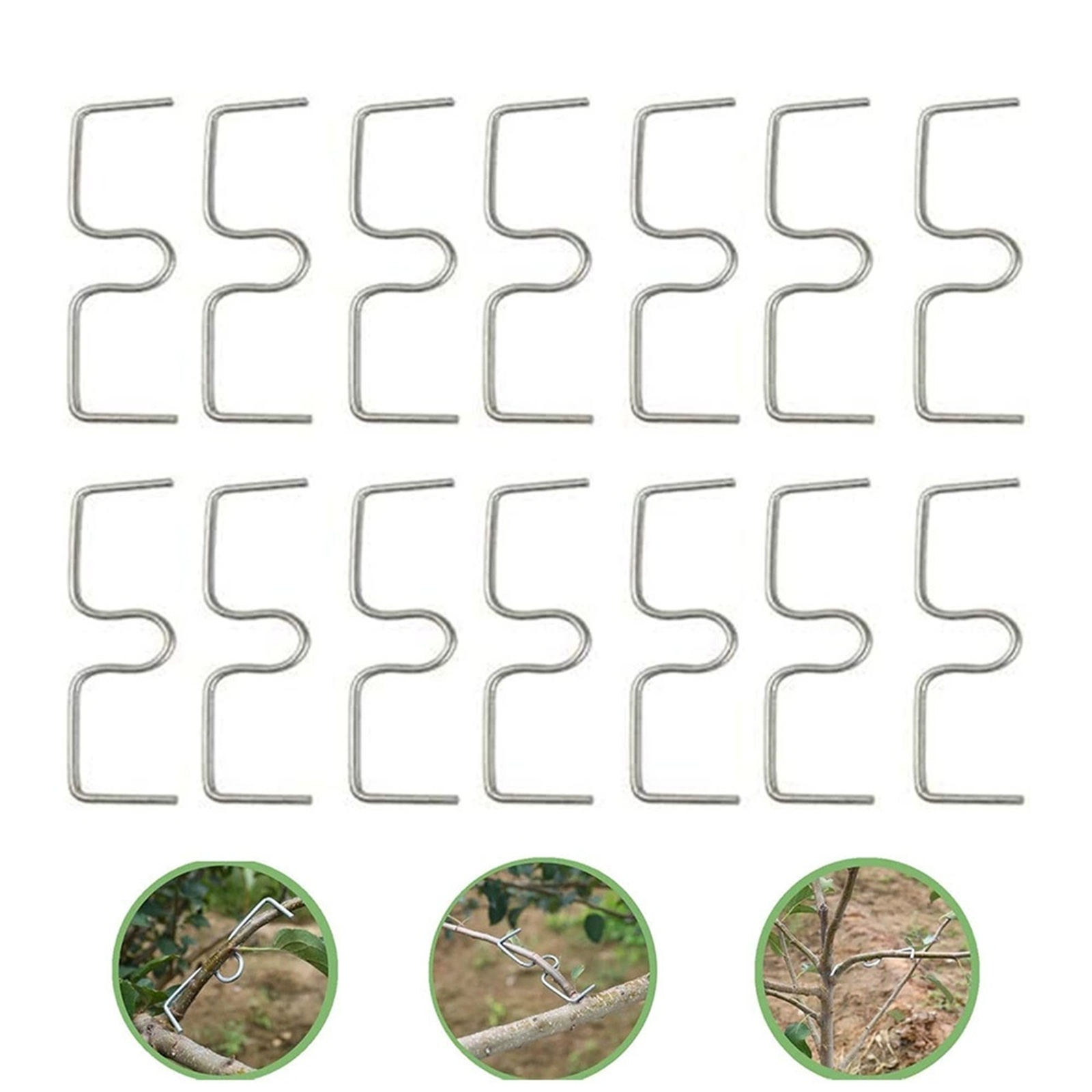 Gardening Tools Must Haves - 果樹の枝曲げ器 金属製ガーデン必需品 再利用可能な角度調整式スプレッダー 果樹園の必需品 頑丈な庭植えツール