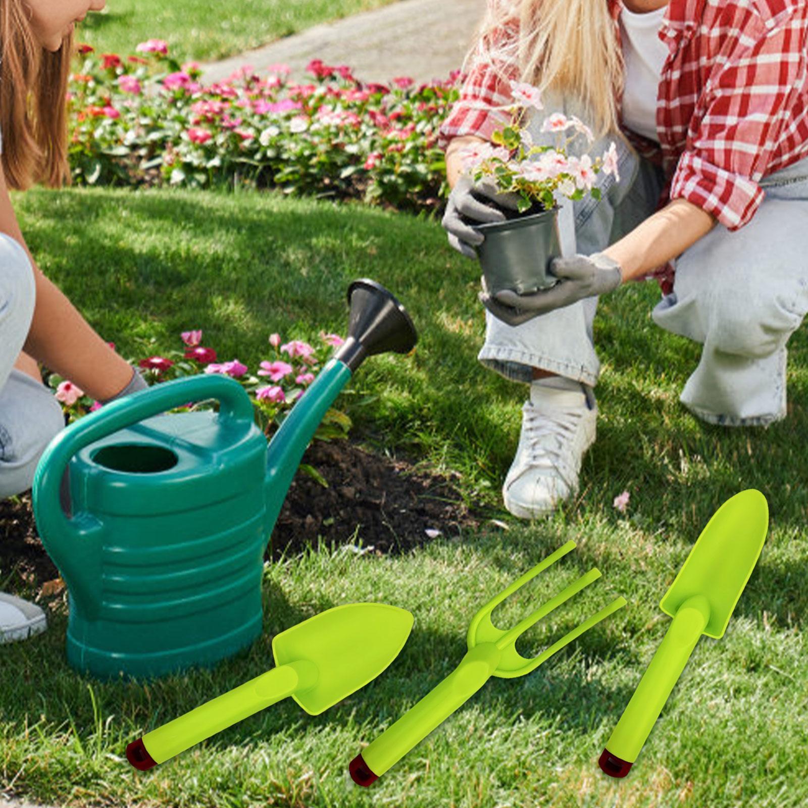 Gardening Tools Kids Set - ミニキッズガーデニングツールポータブルレーキシャベルセット屋外ガーデン用品ビーチ砂遊びおもちゃ