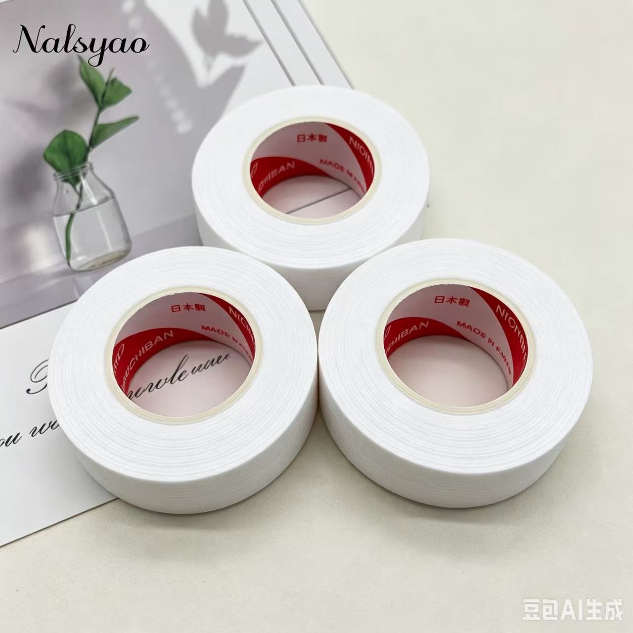 Grafting Tape - Nalsyao テープまつげラッシュテープエクステンションエクステンショングラフティングまつげアイ用品ツールメイクアップ美容マイクロポアアクセサリー