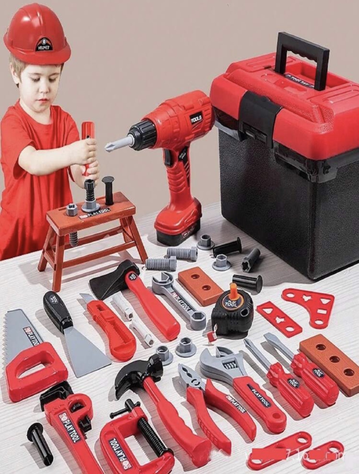 Gardening Tools Kids Set - キッズツールセットおもちゃ 68/55/41/38 シミュレーション修理ツールセットごっこ遊びエンジニアプラスチック建設おもちゃ幼児キッズボーイズギフト
