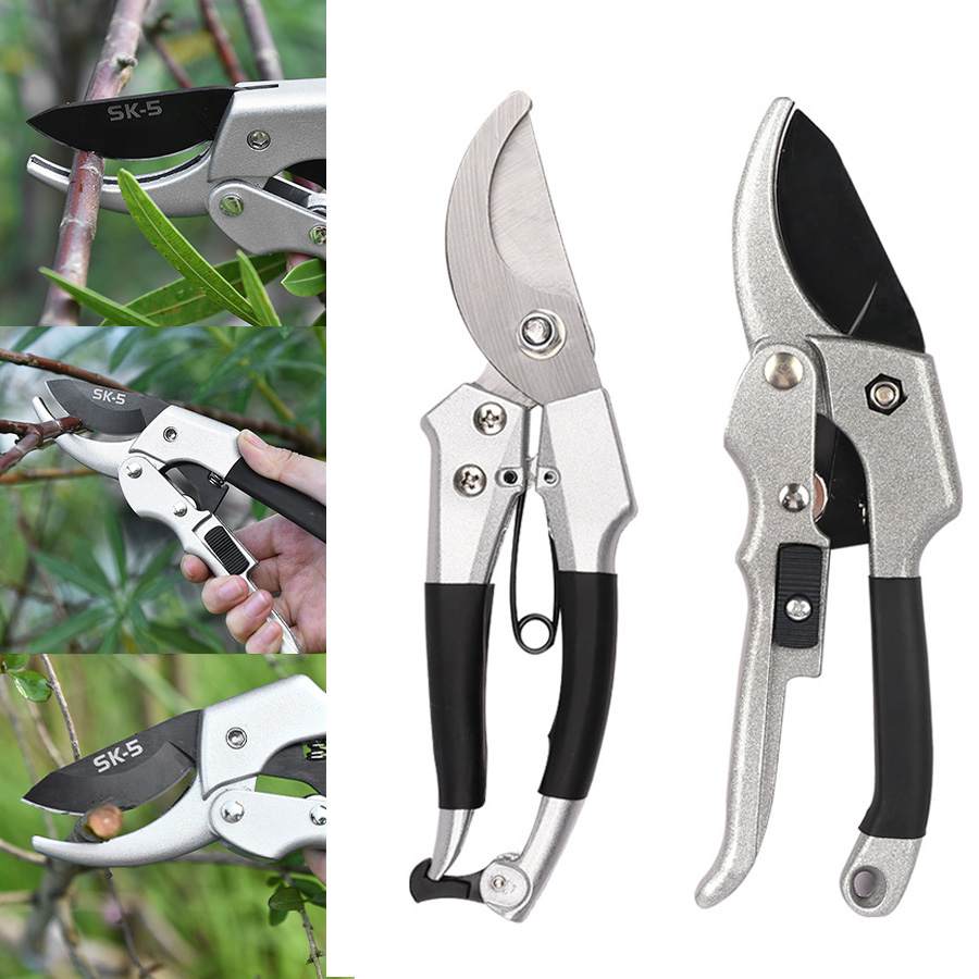 Gardening Tools For Women - 剪定ばさみ,剪定,ラチェット,植物トリム,庭の剪定ツール,新しい,20cm