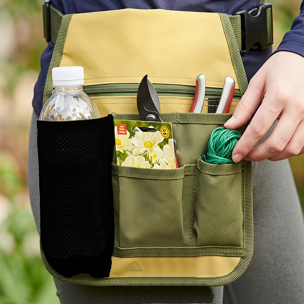 マルチポケットガーデニングツールウエストバッグ、メッシュポケ - Gardening Tools Must Haves のレビューと価格