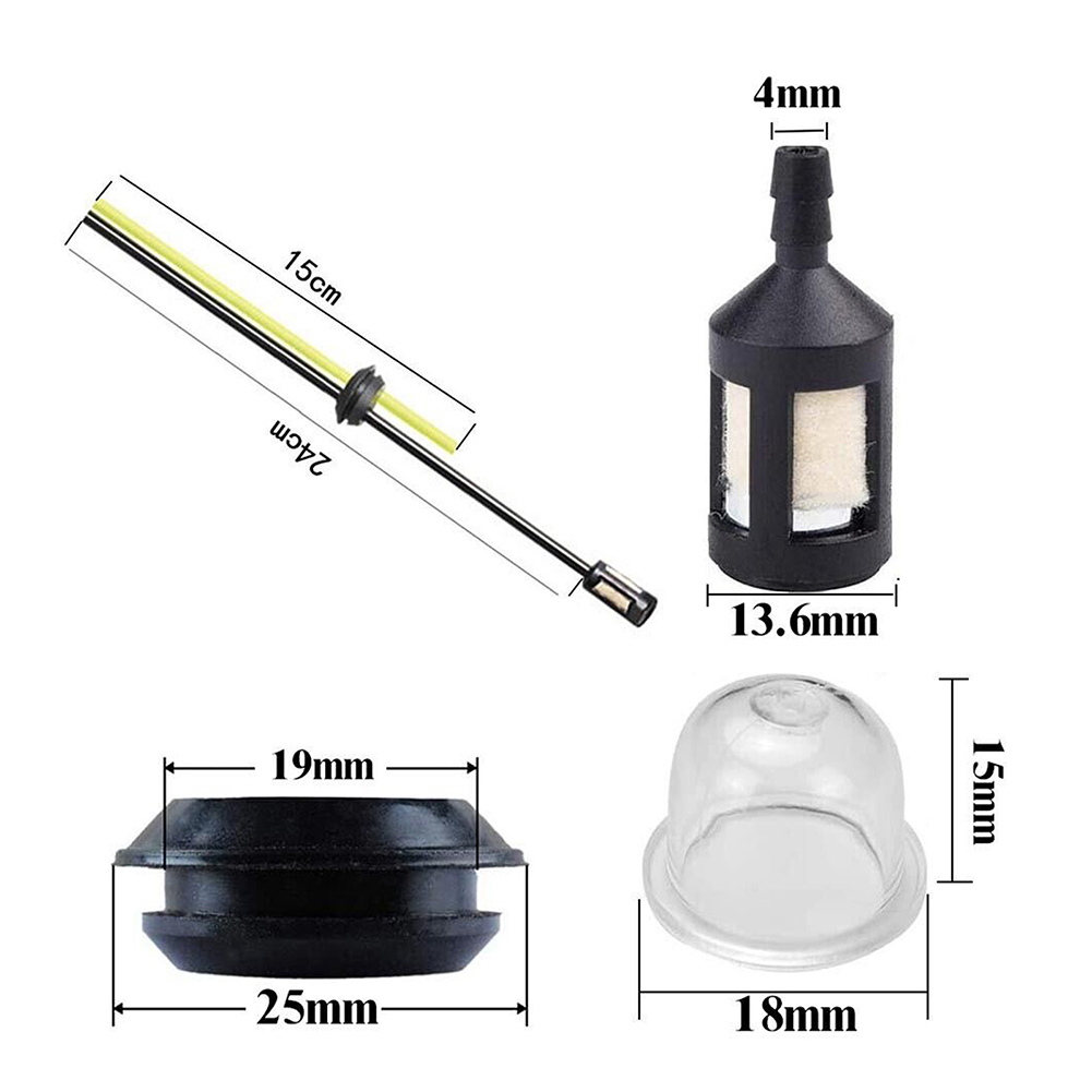 必須の燃料ラインとフィルターのデュアルパックセット。機器に必 - Gardening Tools Must Haves のレビューと価格