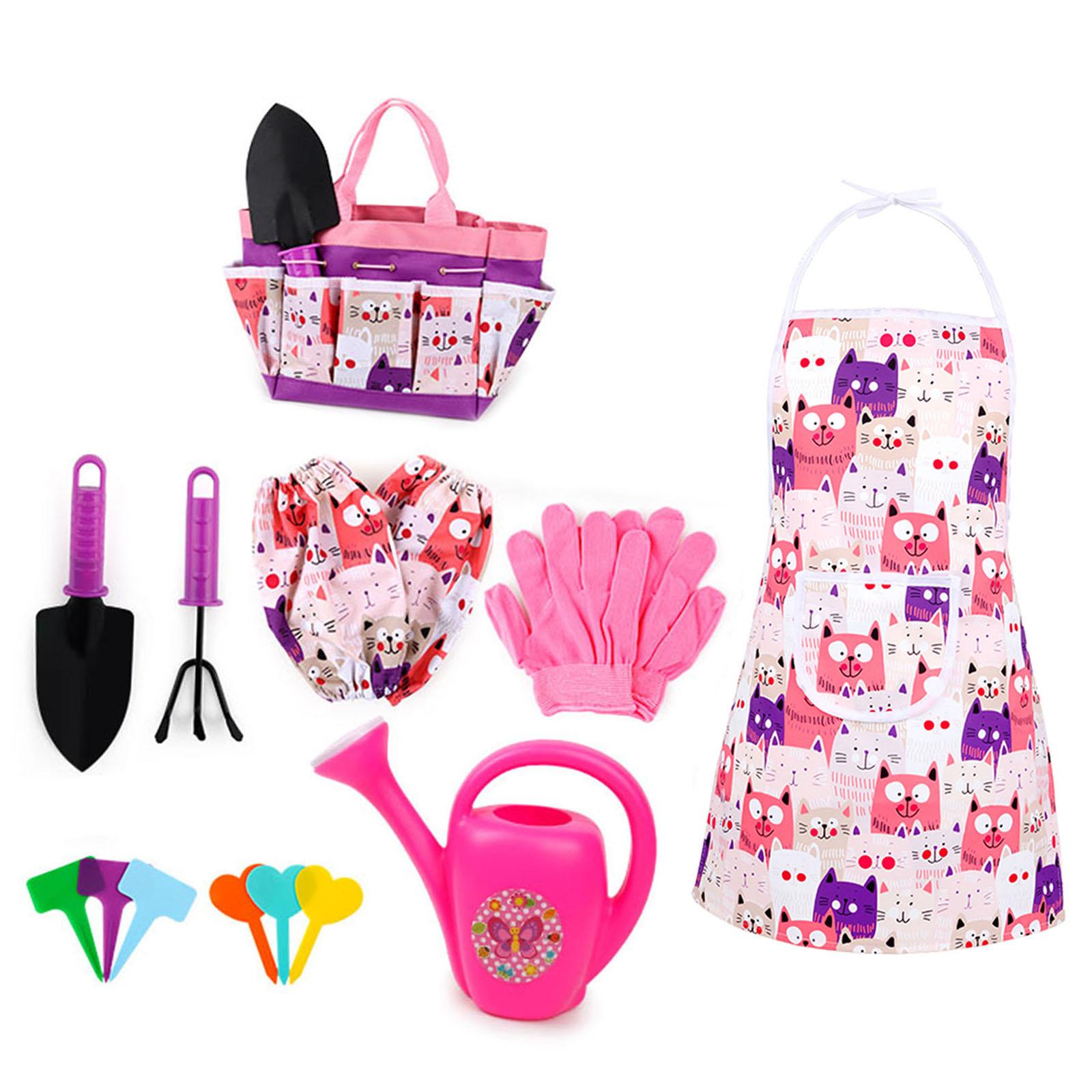 子供用ガーデンツールセット、トートバッグ付きアクティビティセ - Gardening Tools Toddler のレビューと価格