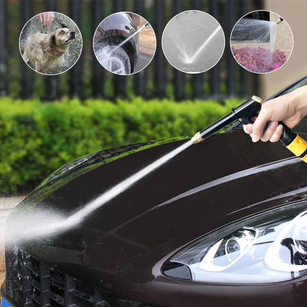 高圧洗車水鉄砲 調整可能なスプレーノズル ホースキット 庭の - Gardening Tools Gift Set のレビューと価格