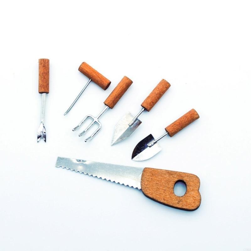 CORB ドールハウス ミニチュアガーデニングツールセット  - Gardening Tools Kids Set のレビューと価格