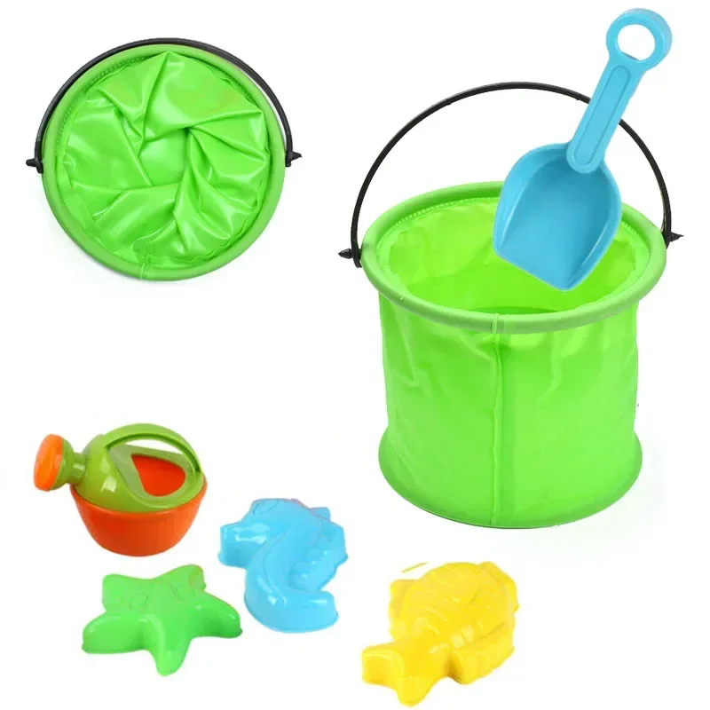 ビーチ砂場バケツおもちゃ 折りたたみ式バケツ ガーデニングツ - Gardening Tools Kids のレビューと価格