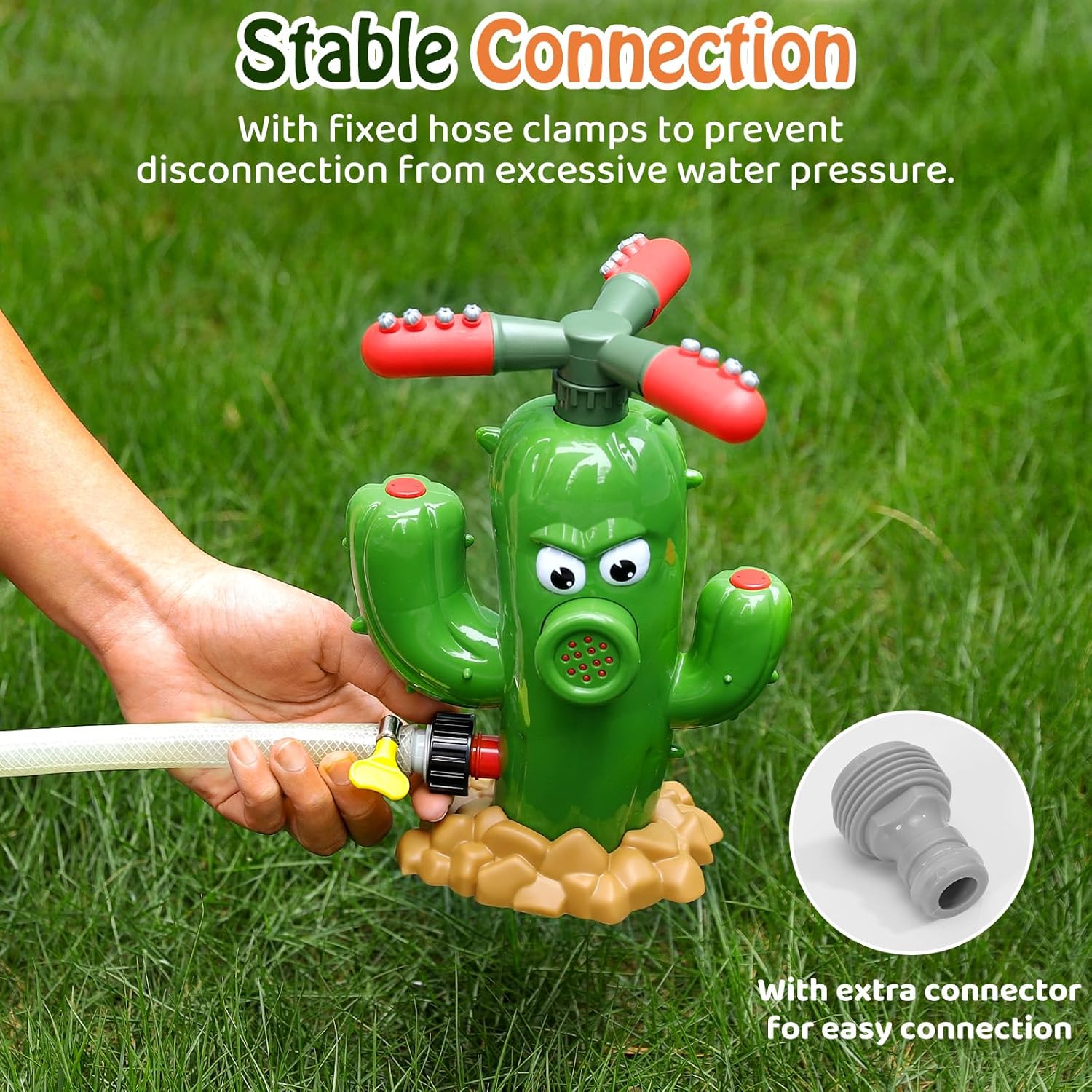 水スプレーおもちゃサボテンスプリンクラー屋外裏庭庭水おもちゃ - Gardening Tools Toddler のレビューと価格