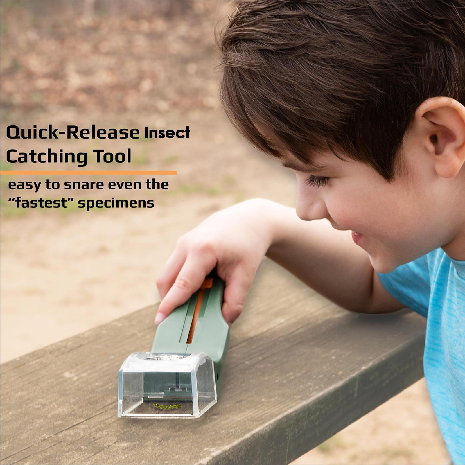 子供用虫眼鏡 5倍拡大鏡 クイックリリース教育用クリア探検ツ - Gardening Tools Kids のレビューと価格