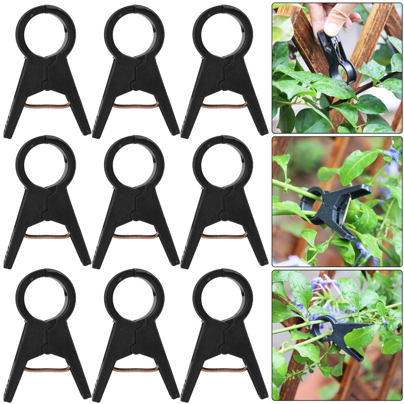 新登場 100個/10個セット 植物サポートクリップ 再利用 - Gardening Tools For Vines のレビューと価格