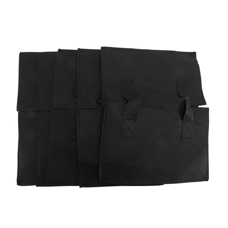 5パック布製レイズドガーデンベッド、正方形ガーデンフラワーグ - Grow Bags のレビューと価格
