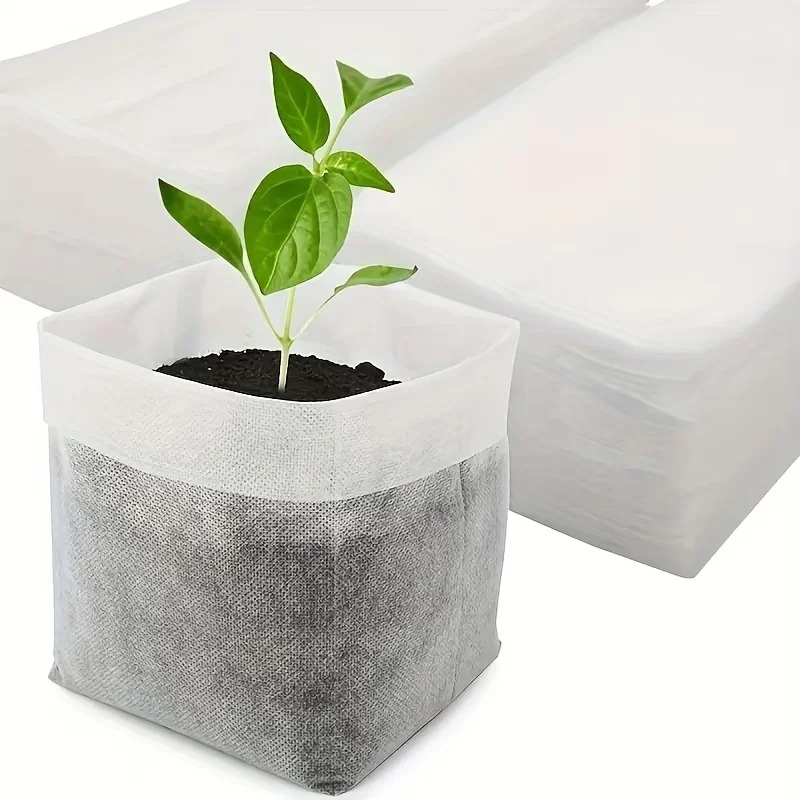 透水性・通気性のある不織布製植物育成バッグ、再利用可能な種ま - Grow Bags のレビューと価格