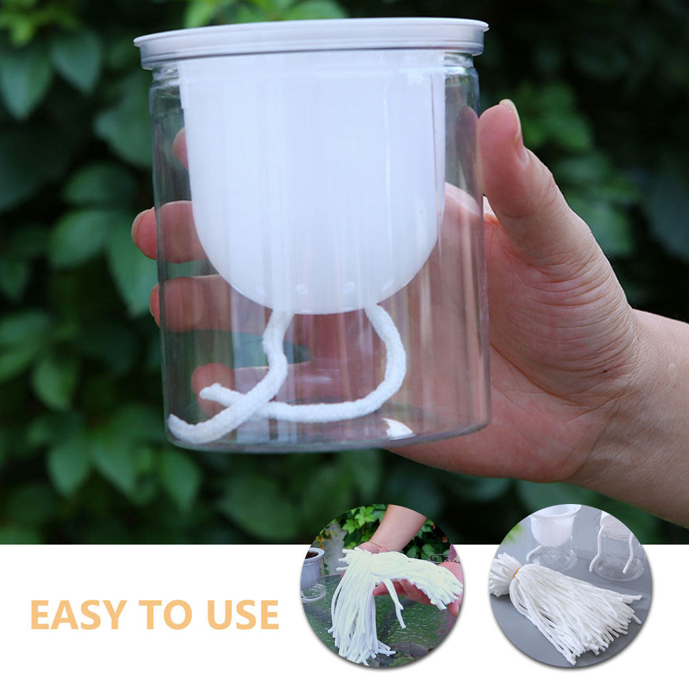 100 個吸水綿ロープ植物の根用自己散水システムプランターポ - Self-Watering Planter のレビューと価格