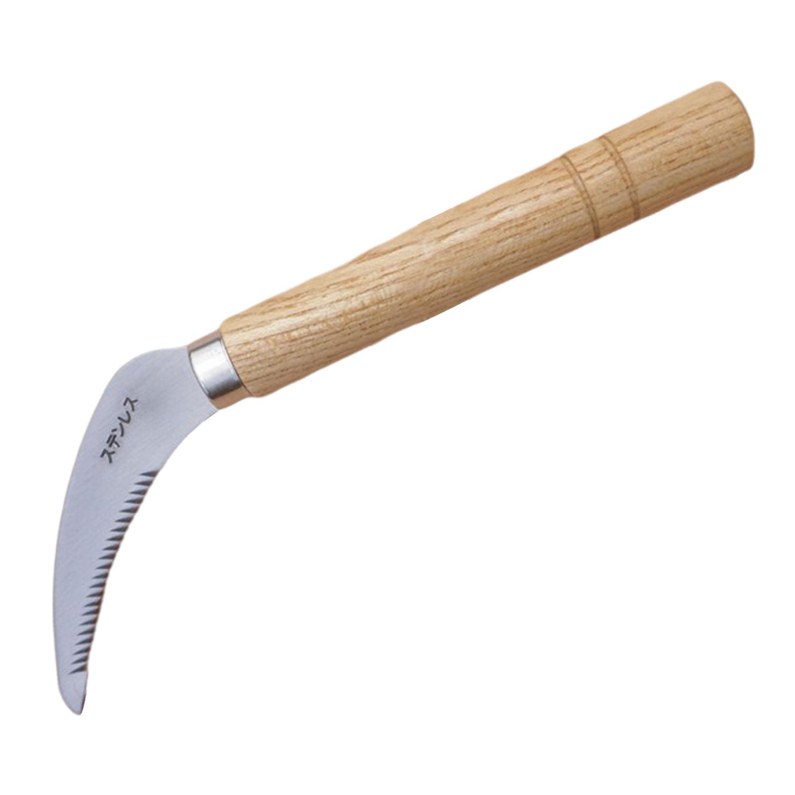 ハンドヘルド鎌ツール、頑丈な手鍬、日本の園芸、除草鎌、花用鎌 - Gardening Hand Tools Japanese のレビューと価格