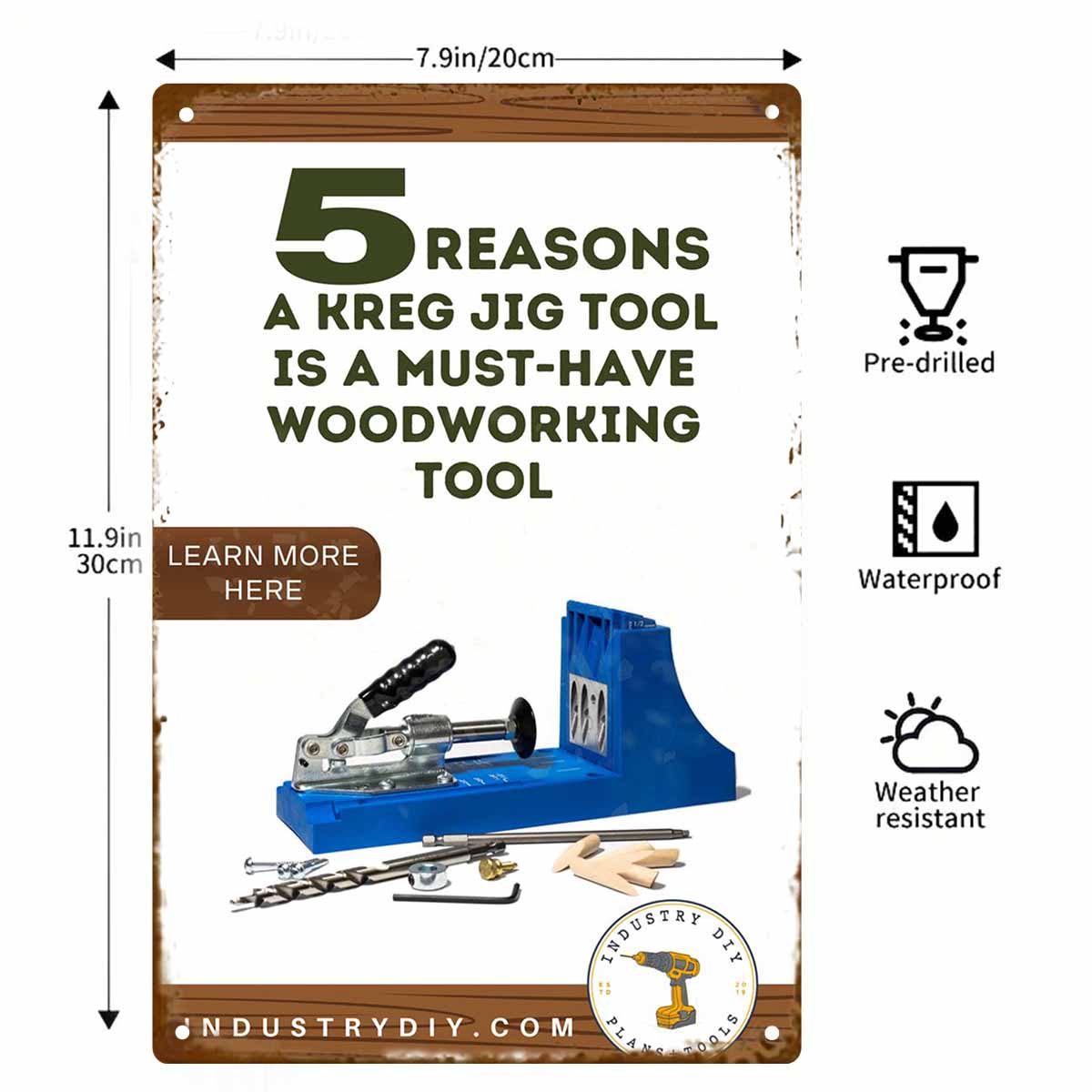 2Dフラット1個入り「5つの理由でKregジグツールは必須」 - Gardening Tools Must Haves のレビューと価格