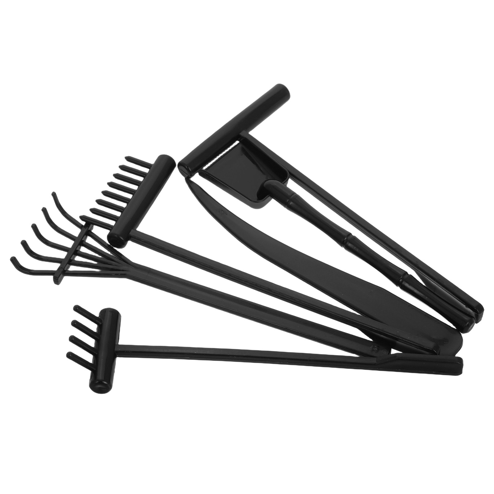 6個入り砂用熊手セット ミニ禅ガーデンツール プラスチック製 - Gardening Tools Gift Set のレビューと価格