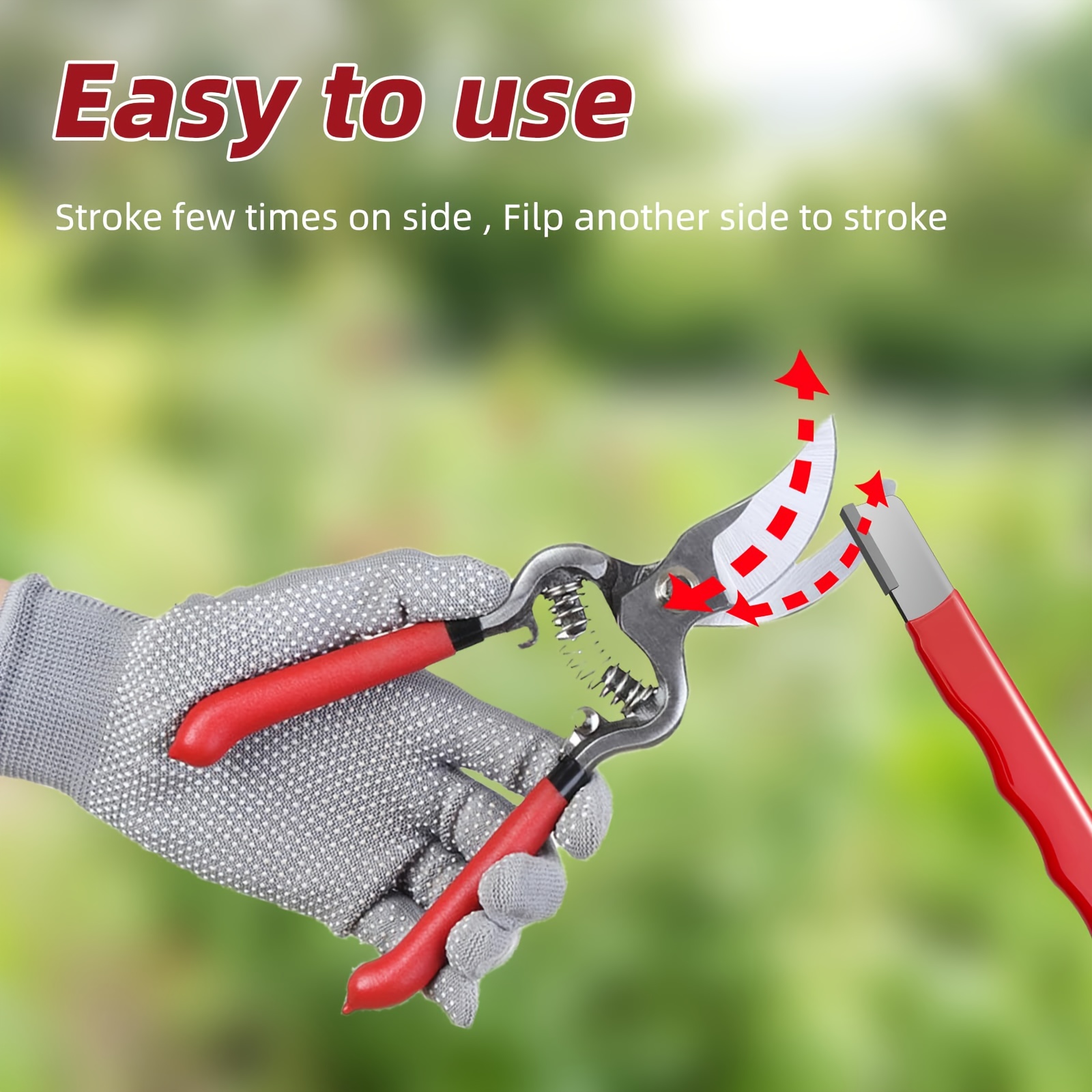 園芸用鋏研ぎ器、園芸用鋏を簡単に研ぎ、剪定鋏の切れ味を復元、 - Gardening Tools Must Haves のレビューと価格