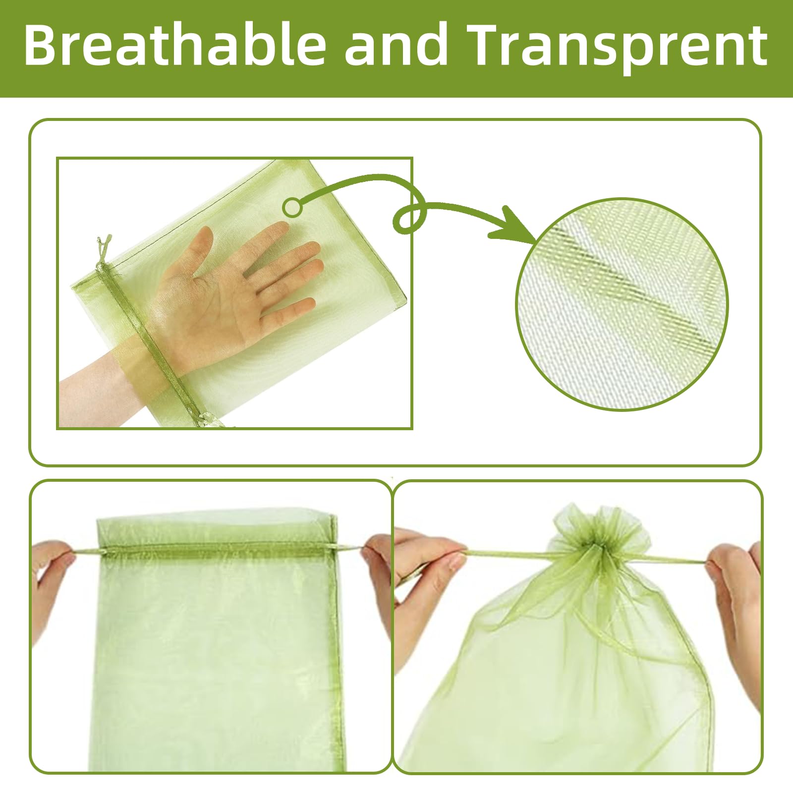 効果的な防鳥ネット、果物保護バッグ、植物育成カバー、イチゴ、 - Grow Bags のレビューと価格