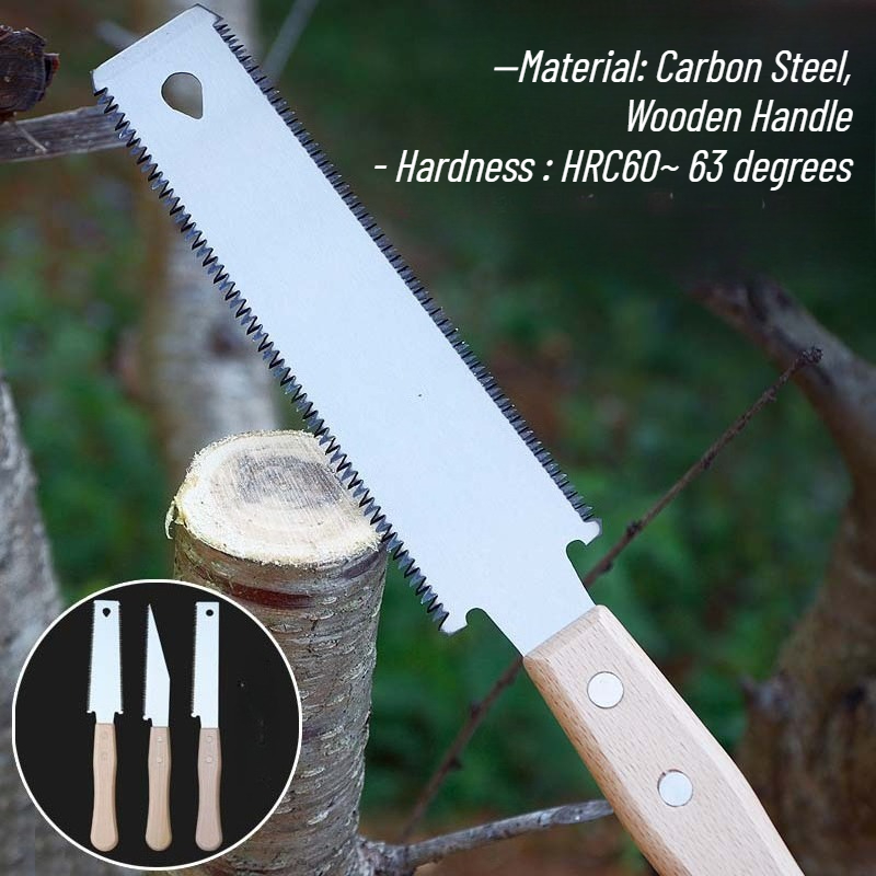 和風ハンドソー片面/両面細歯木工用鋸SK5鋼フレキシブルハン - Gardening Hand Tools Japanese のレビューと価格