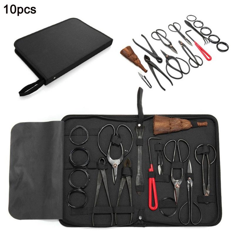 盆栽ツールセット炭素鋼多機能はさみキットガーデンプルーニング - Bonsai Tool Set のレビューと価格