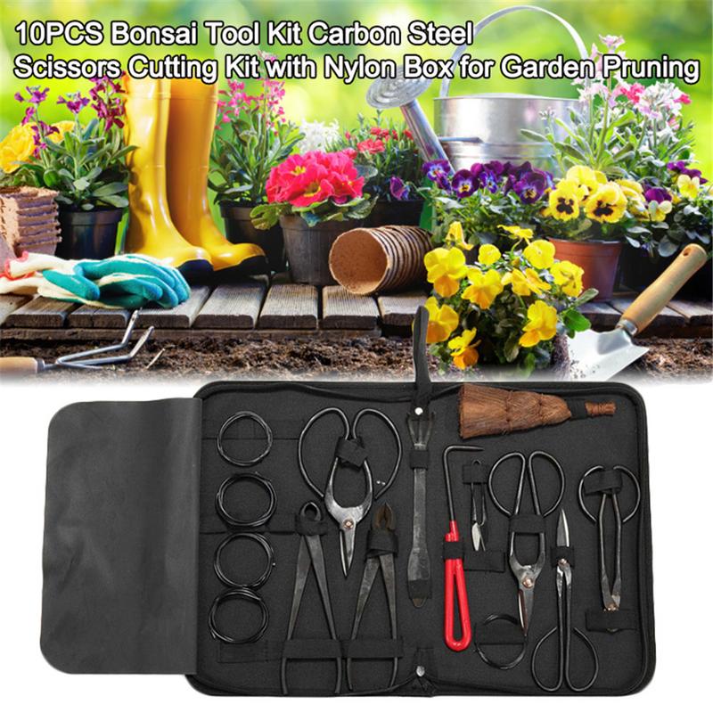 盆栽ツールセット炭素鋼多機能はさみキットガーデンプルーニング - Bonsai Tool Set のレビューと価格