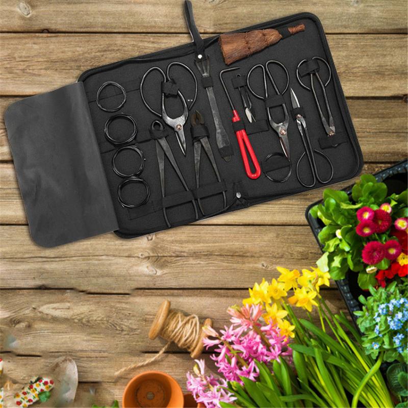 盆栽ツールセット炭素鋼多機能はさみキットガーデンプルーニング - Bonsai Tool Set のレビューと価格