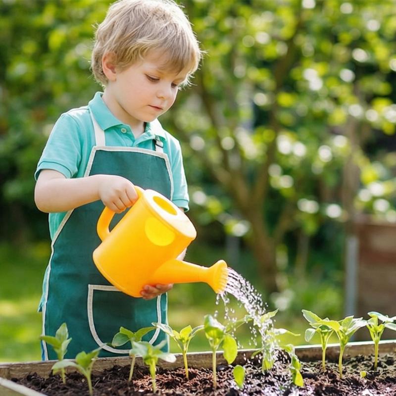 丸みを帯びたエッジとステンレス鋼のヘッドを持つ幼児用ガーデニ - Gardening Tools Toddler のレビューと価格