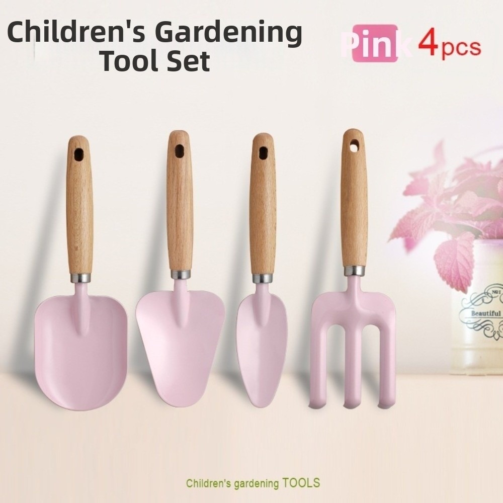 カラフルな子供用ガーデンツールセット 教育的で軽量な子供用植 - Gardening Tools Kids Set のレビューと価格