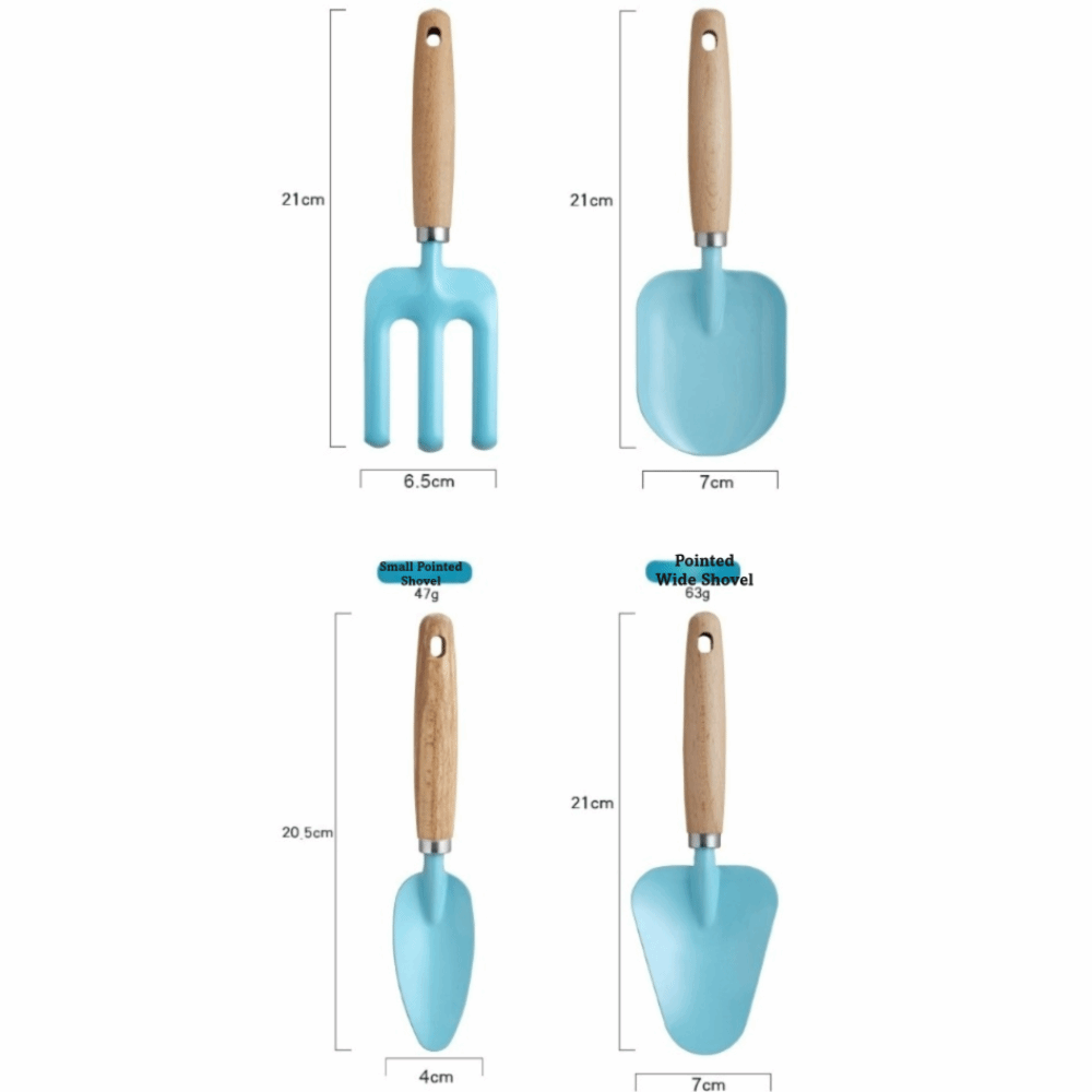 カラフルな子供用ガーデンツールセット 教育的で軽量な子供用植 - Gardening Tools Kids Set のレビューと価格