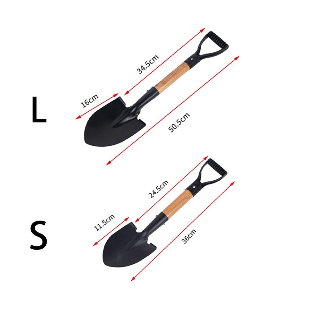 36 センチメートルガーデンシャベル木製ハンドル付きステンレ - Gardening Tools Kids Set のレビューと価格