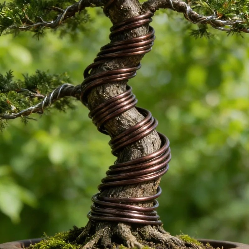 5 メートル盆栽トレーニングワイヤーセット庭の植物サポート用 - Bonsai Tool Set のレビューと価格