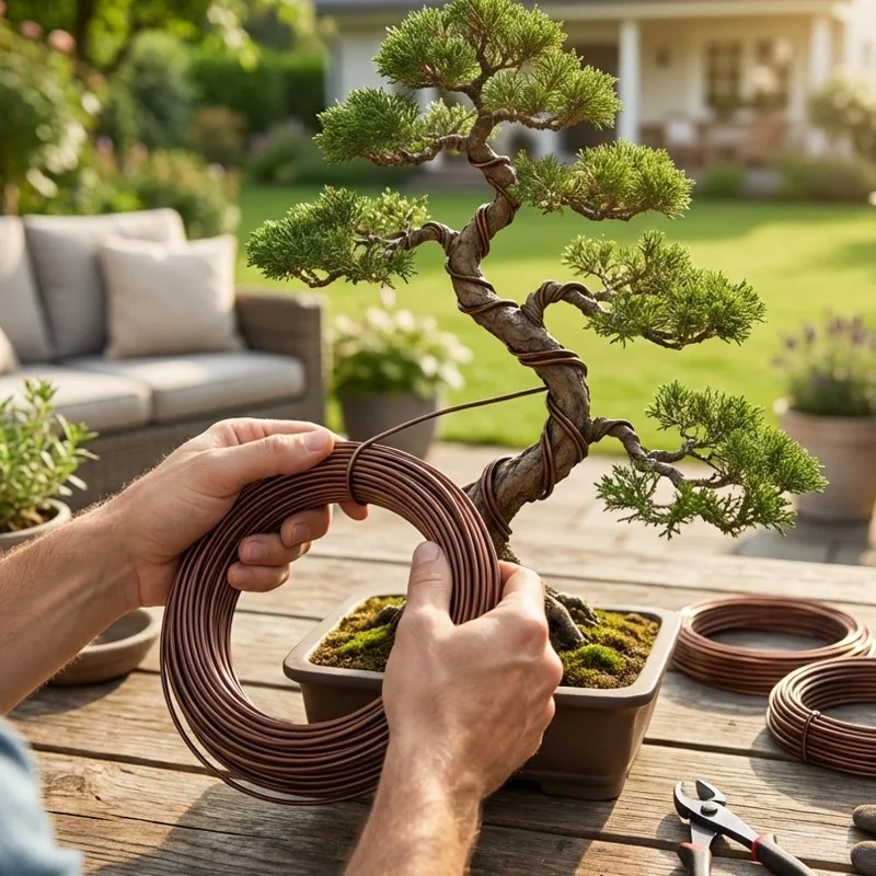 5 メートル盆栽トレーニングワイヤーセット庭の植物サポート用 - Bonsai Tool Set のレビューと価格