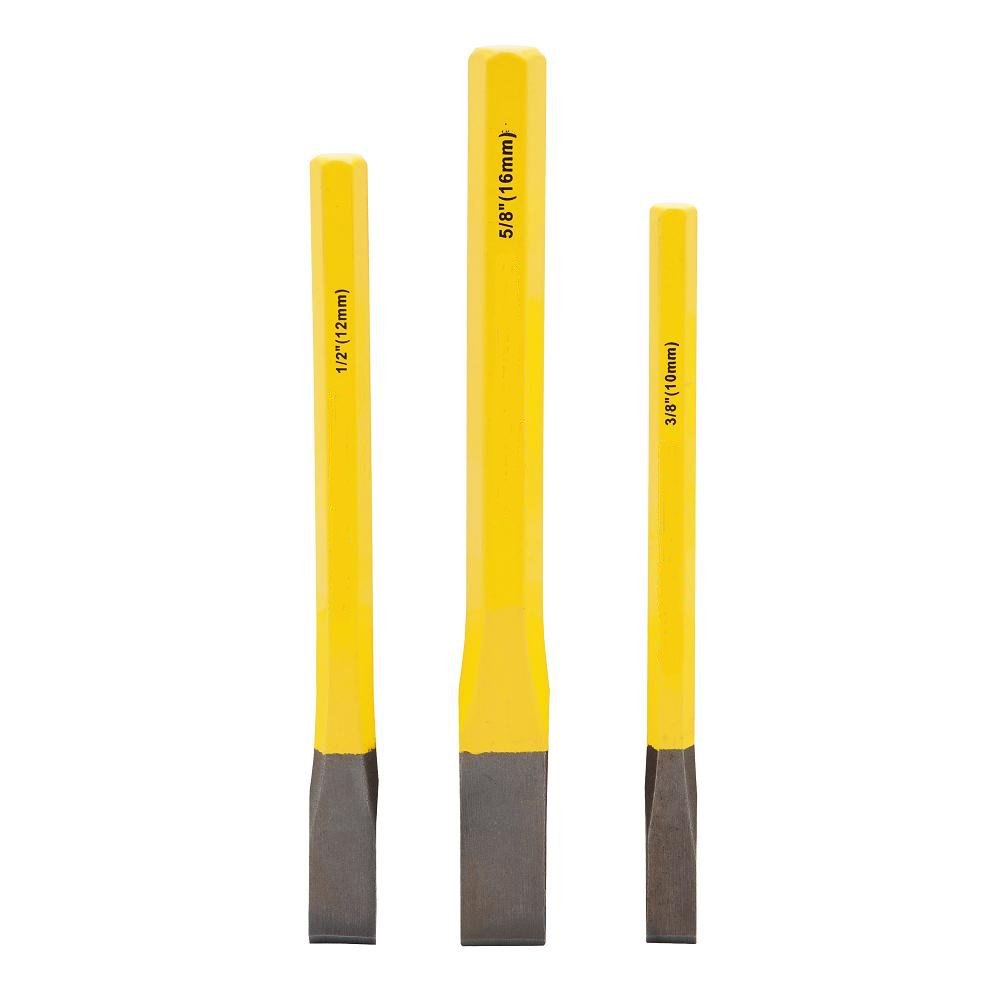 大工用フラットドリルチゼル、3個、鋼製、バナジウム、フラット - Gardening Tools Must Haves のレビューと価格