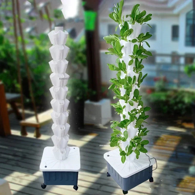 温室庭園土を使わない栽培タワー垂直水耕栽培システム日本式園芸 - Gardening Hand Tools Japanese のレビューと価格