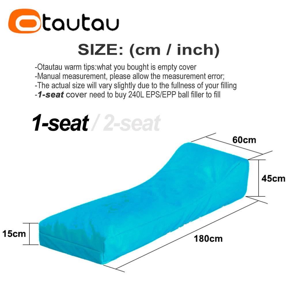 OTAUTAU アウトドア ビーンバッグ ラウンジャー カバ - Grow Bags のレビューと価格