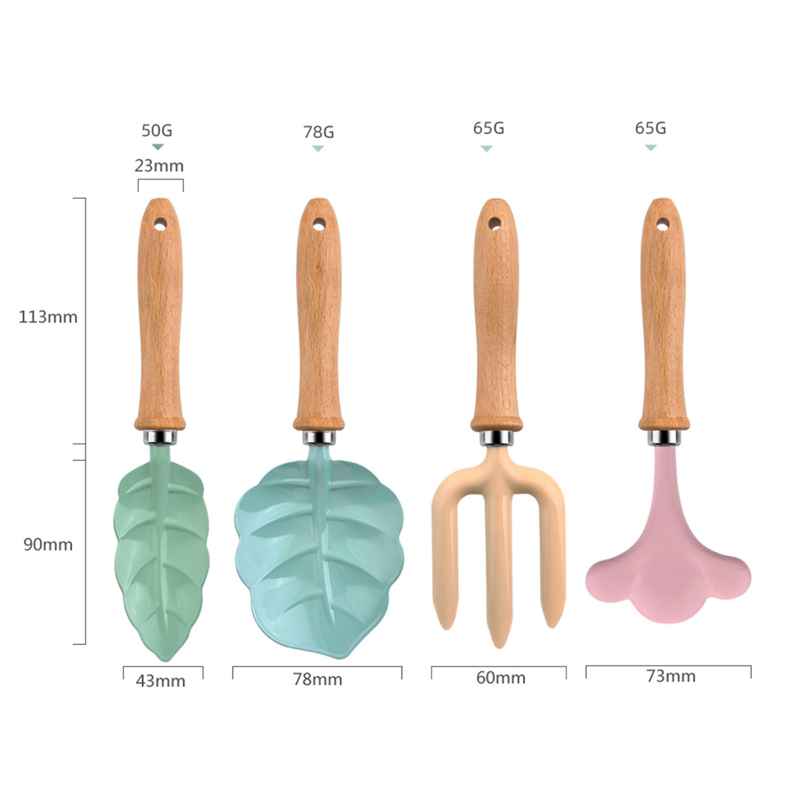 子供のためのカラフルな安全ツールセット,小さな庭のツール,木 - Gardening Tools Kids Set のレビューと価格
