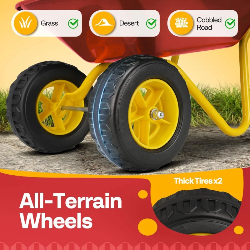 子供用手押し車 ガーデンカート 幼児用ガーデニングツールセッ - Gardening Tools Kids Set のレビューと価格
