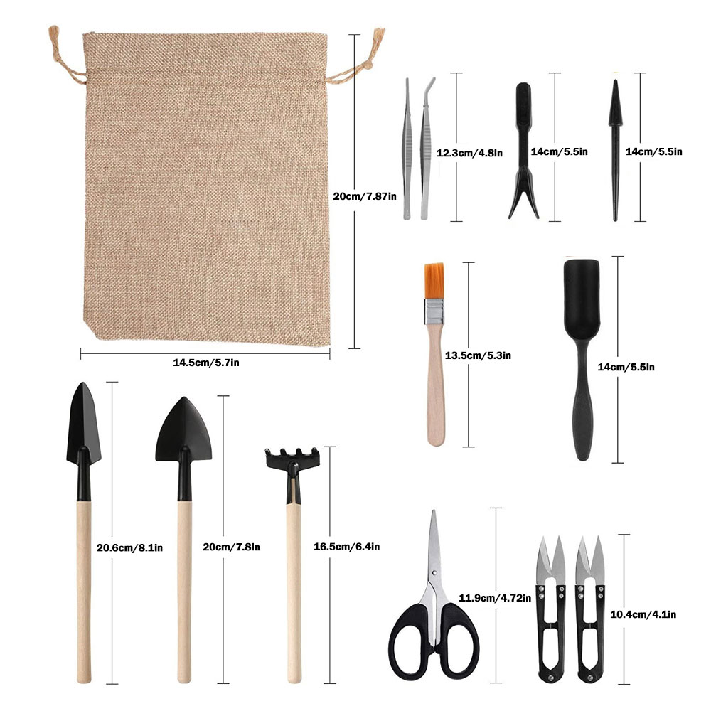 多肉植物ツールミニガーデンハンドツール金型屋外盆栽ガーデニン - Bonsai Tool Set のレビューと価格
