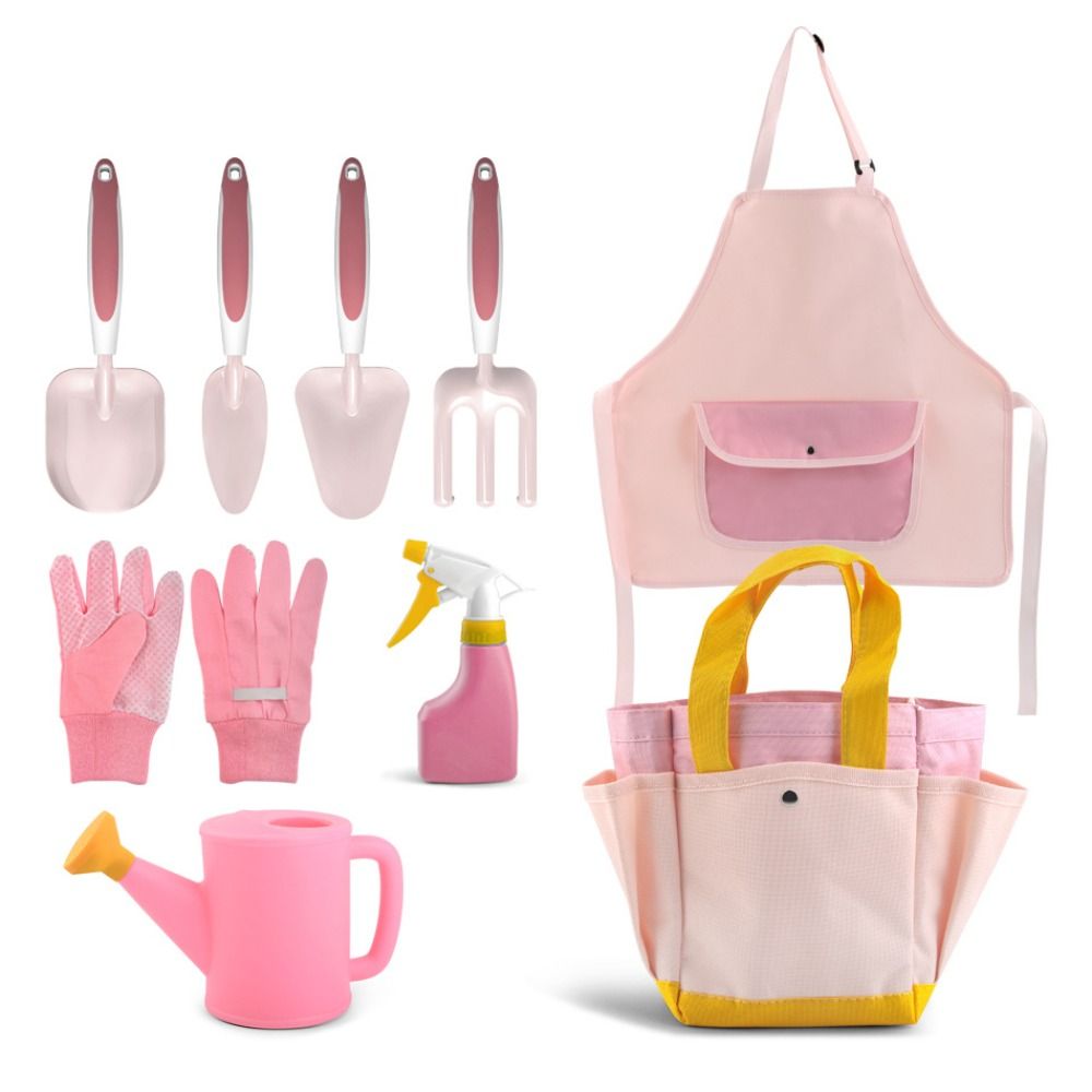 キャンディーカラー子供用ガーデンツールセットシャベルトロウェ - Gardening Tools Toddler のレビューと価格
