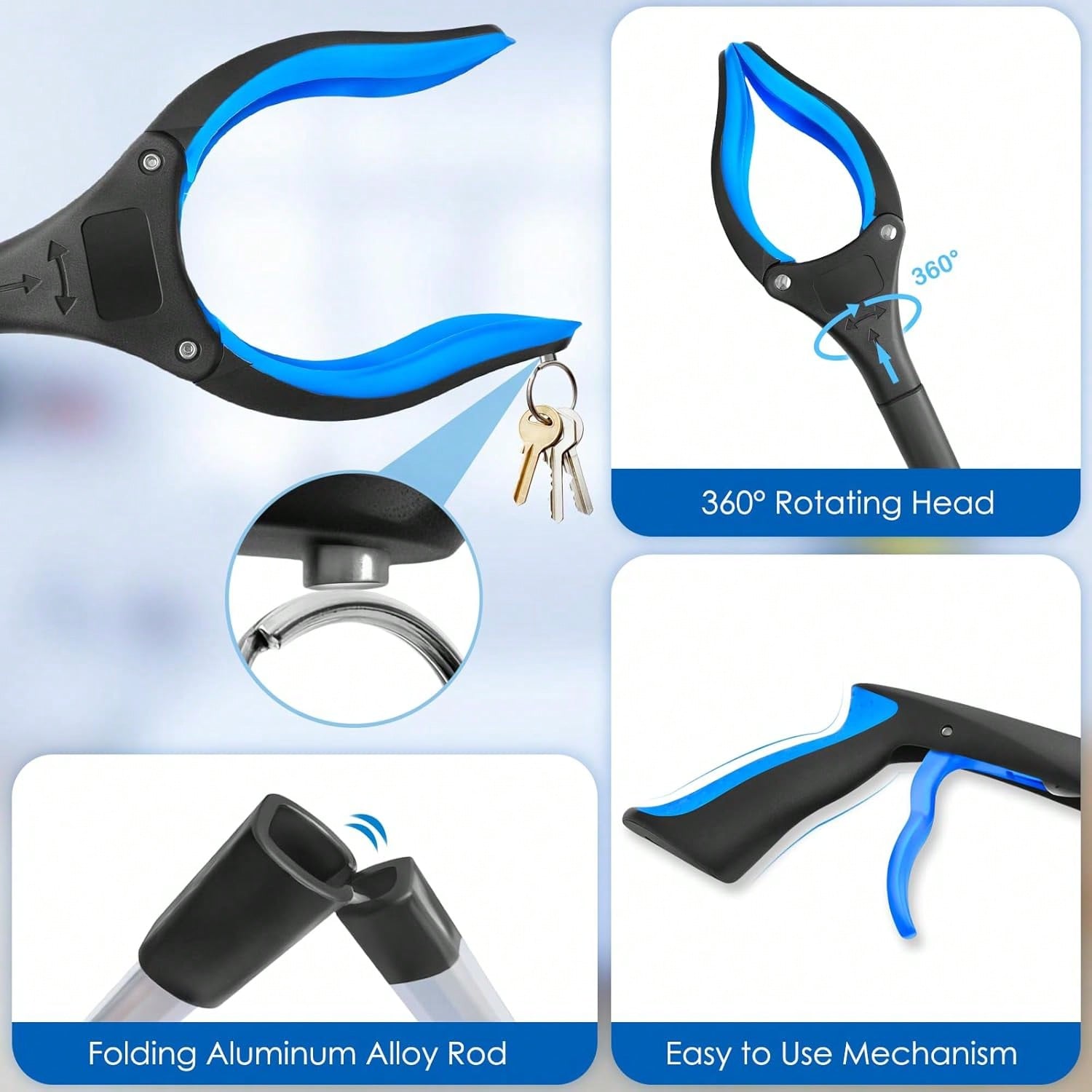 折りたたみ式グラバーリーチャーツール 32インチ 高齢者向け - Gardening Tools Must Haves のレビューと価格